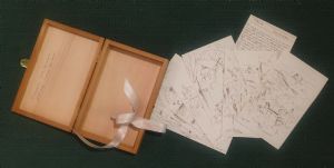 Poema Rosa Leveroni - Paper i fusta - 12,5x19x4,5 cm. - 300,00 €