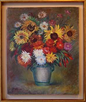 Ram de flors - Oli s/tela - 61x50 cm - 2.400,00 €